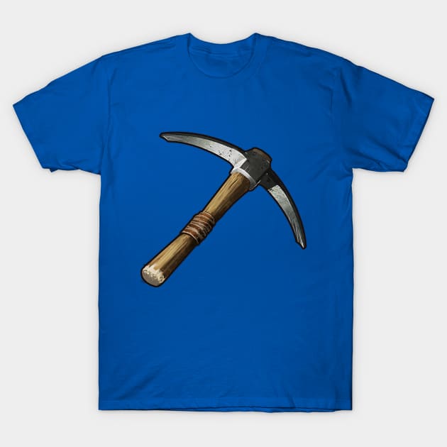 Pickaxe: for getting stone T-Shirt by rustafarian